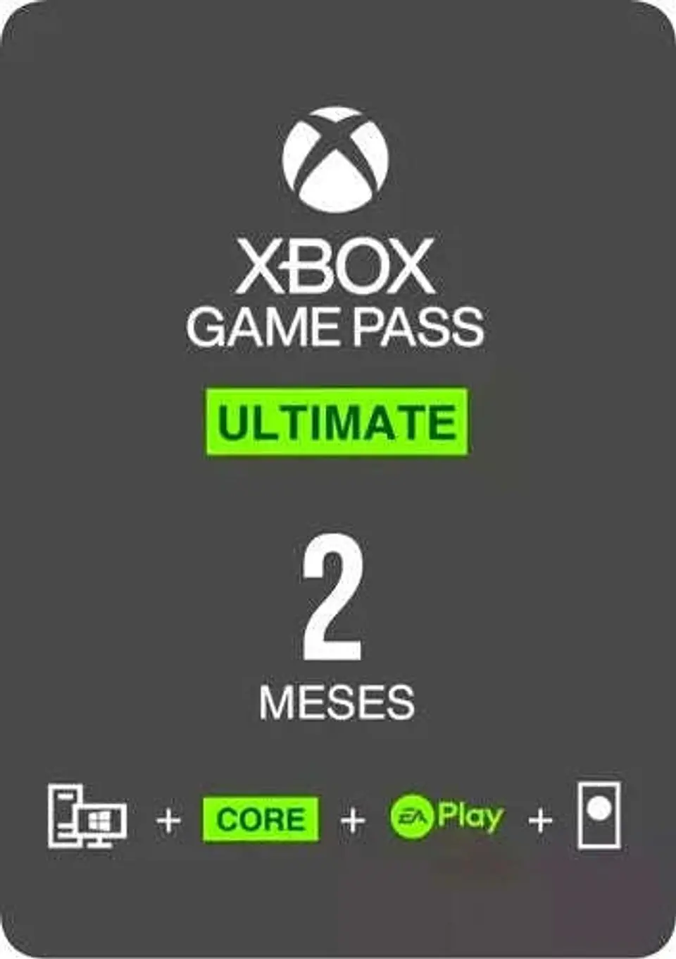 GAME PASS 2 MESES ULTIMATE CONSOLA 1