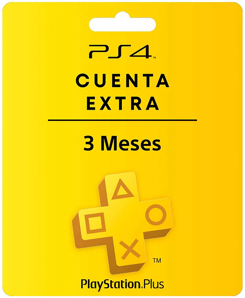 3 MESES EXTRA PS4 OFERTA (POCOS CUPOS)