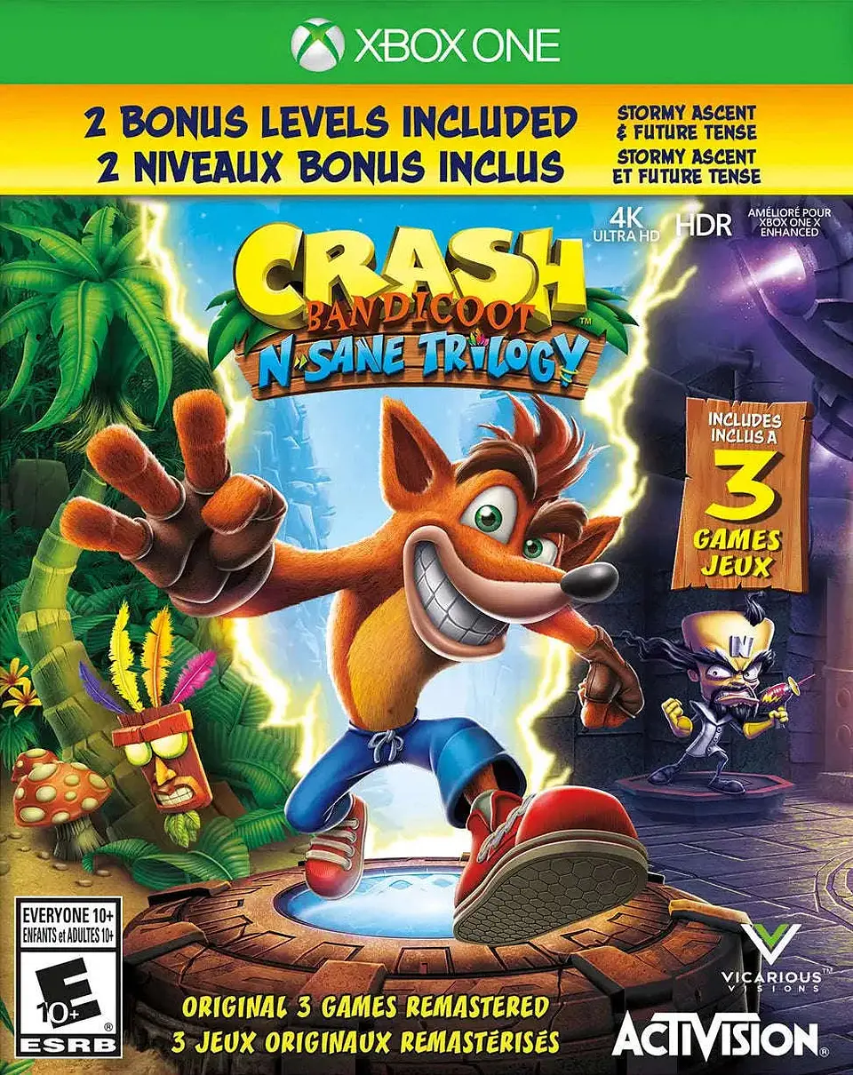 CRASH TRIOLOGY XBOX SERIE/ONE 1