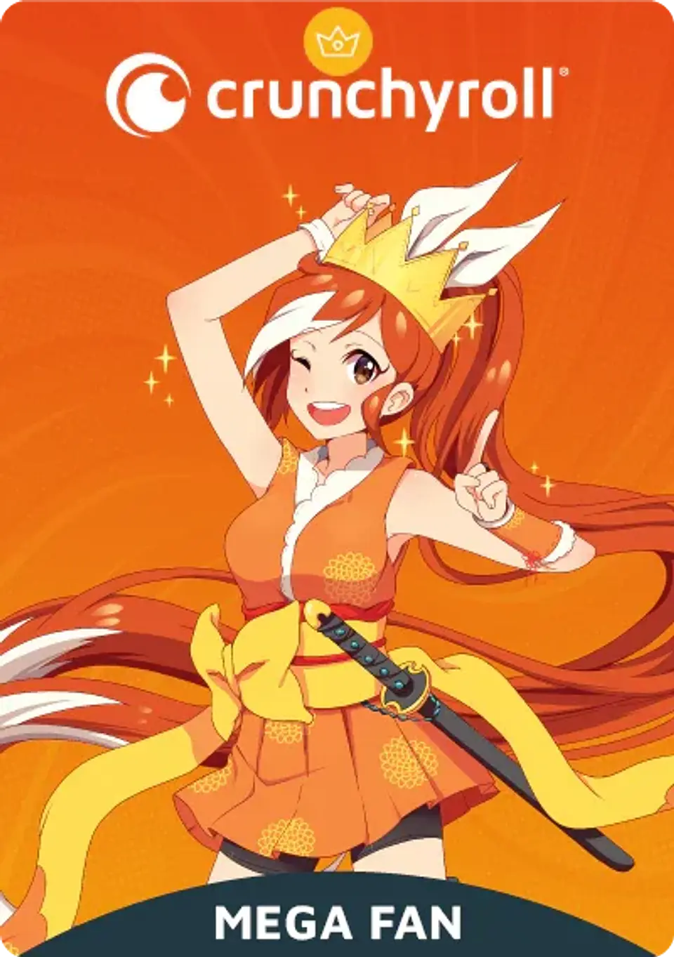 CRUNCHRYROLL MEGA FAN 1