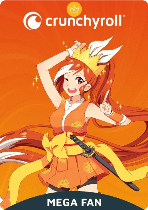 CRUNCHRYROLL MEGA FAN
