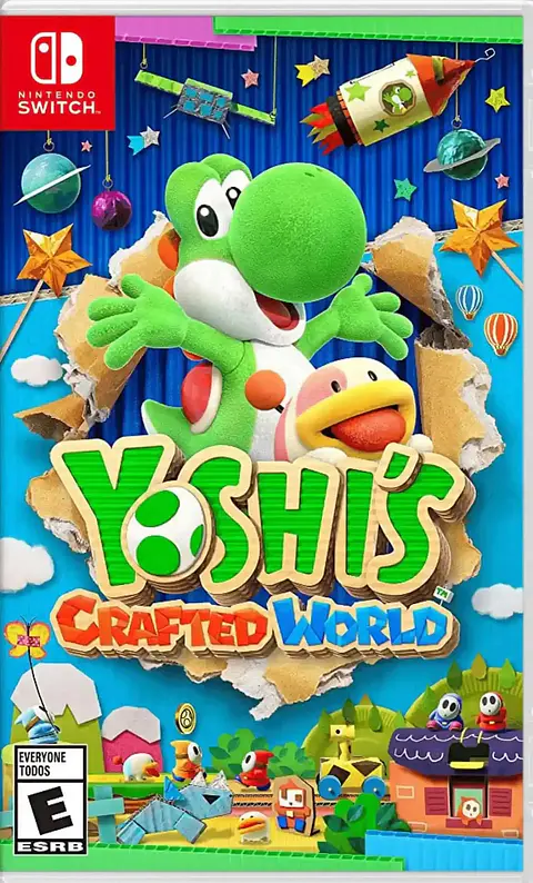 Yoshi crafted world nintendo 1 y 2