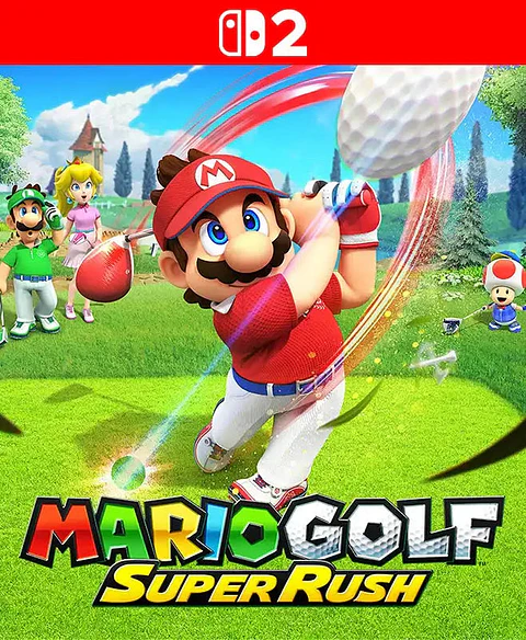 MARIOGOLF SUPER RUSH  principal nintendo 1 y 2