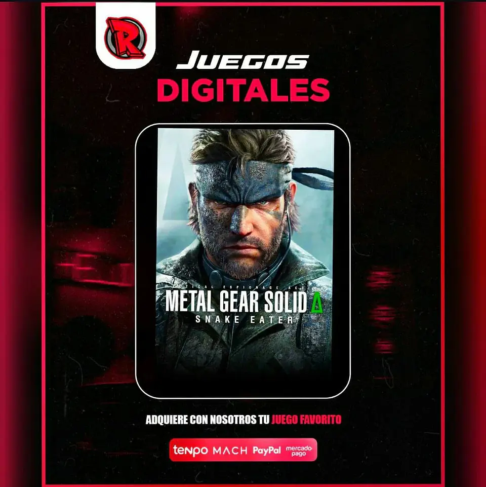 METAL GEAR SOLID SNAKE EATER PS5/XBOX 1