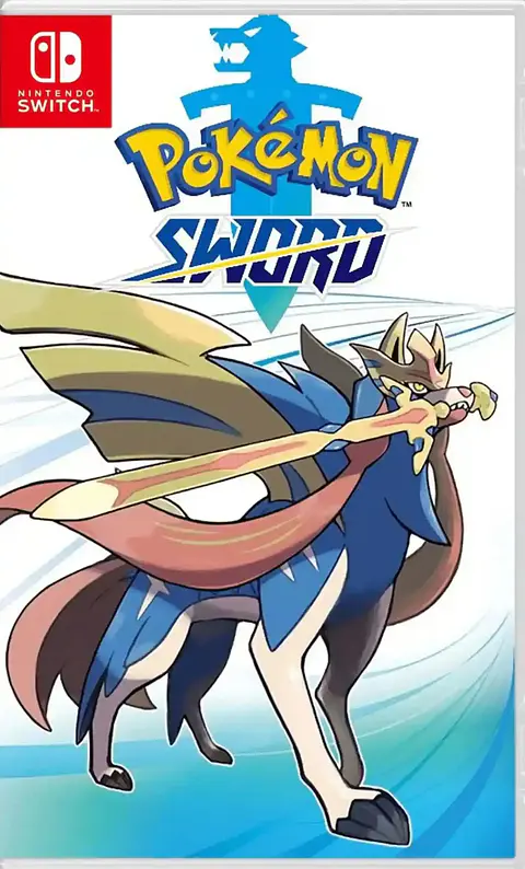 Pokémon espada principal nintendo 1 y 2