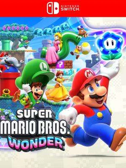 SUPER MARIO BROS WONDER  principal nintendo 1 y 2