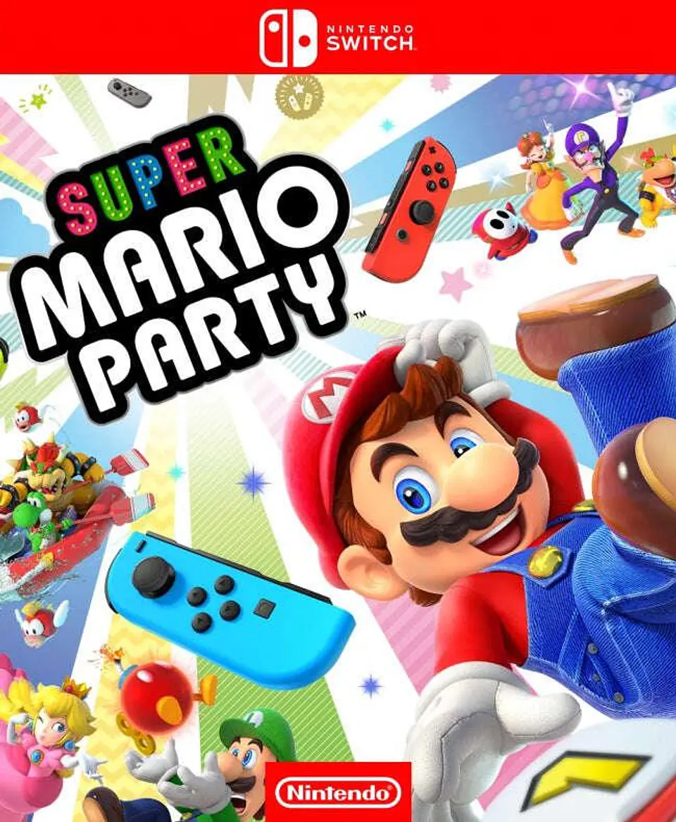Super Mario party principal nintendo 1 y 2 1