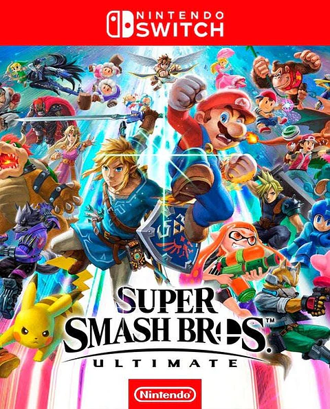 Súper smash Bros últimate principal nintendo 1 y 2