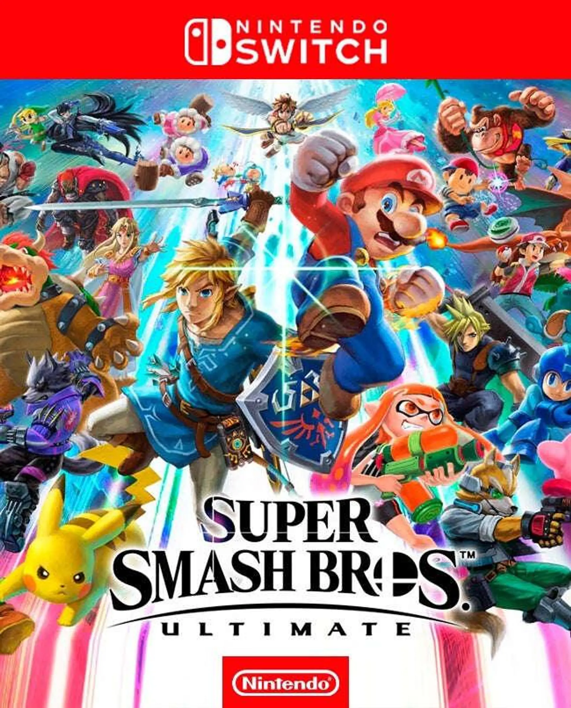 Súper smash Bros últimate principal nintendo 1 y 2 1