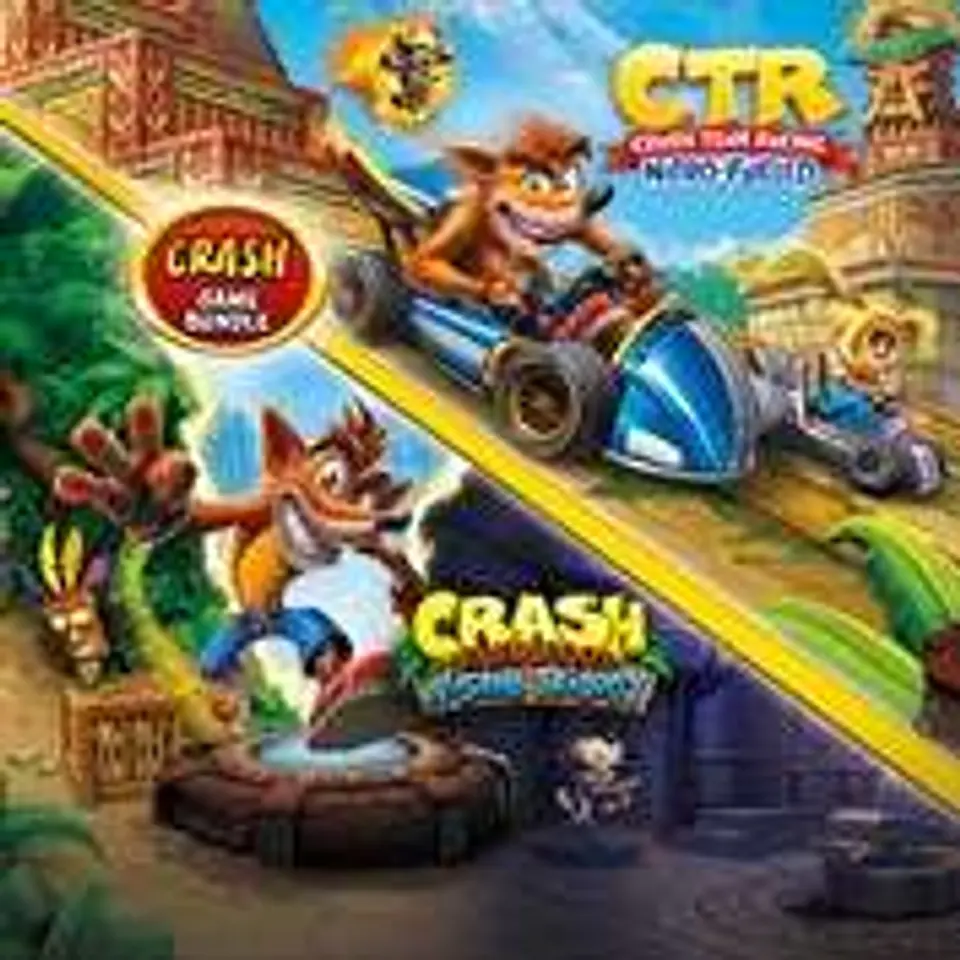 LOTE 2X1 CRASH TRIOLOGY CTR XBOX SERIES/ONE 1