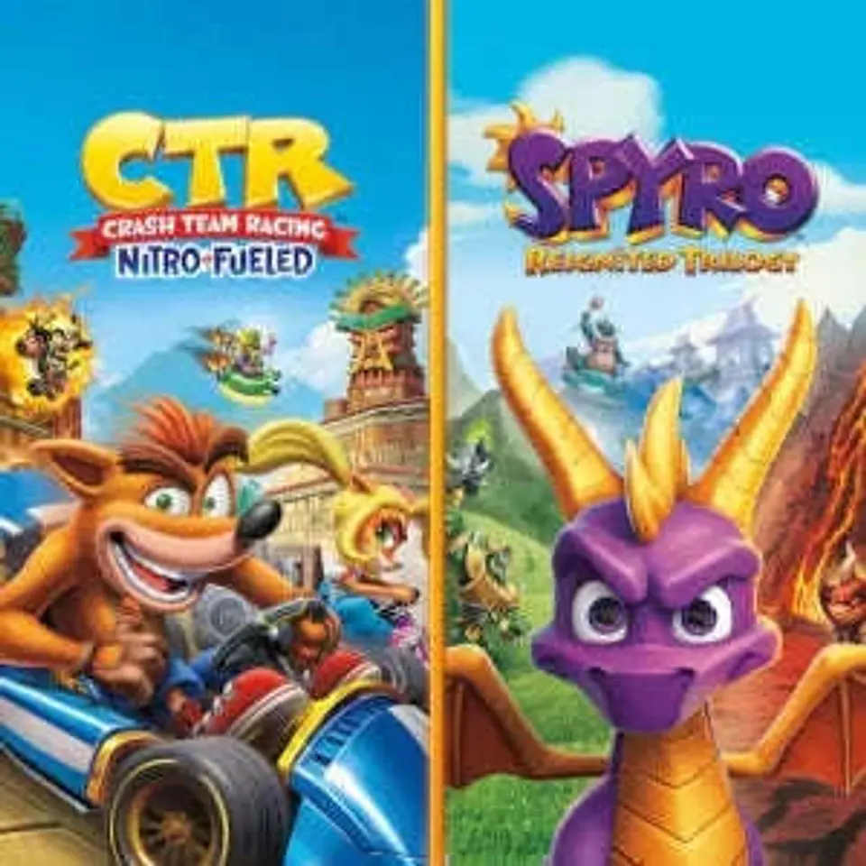 CRASH + SPYRO PACK 2X1 1