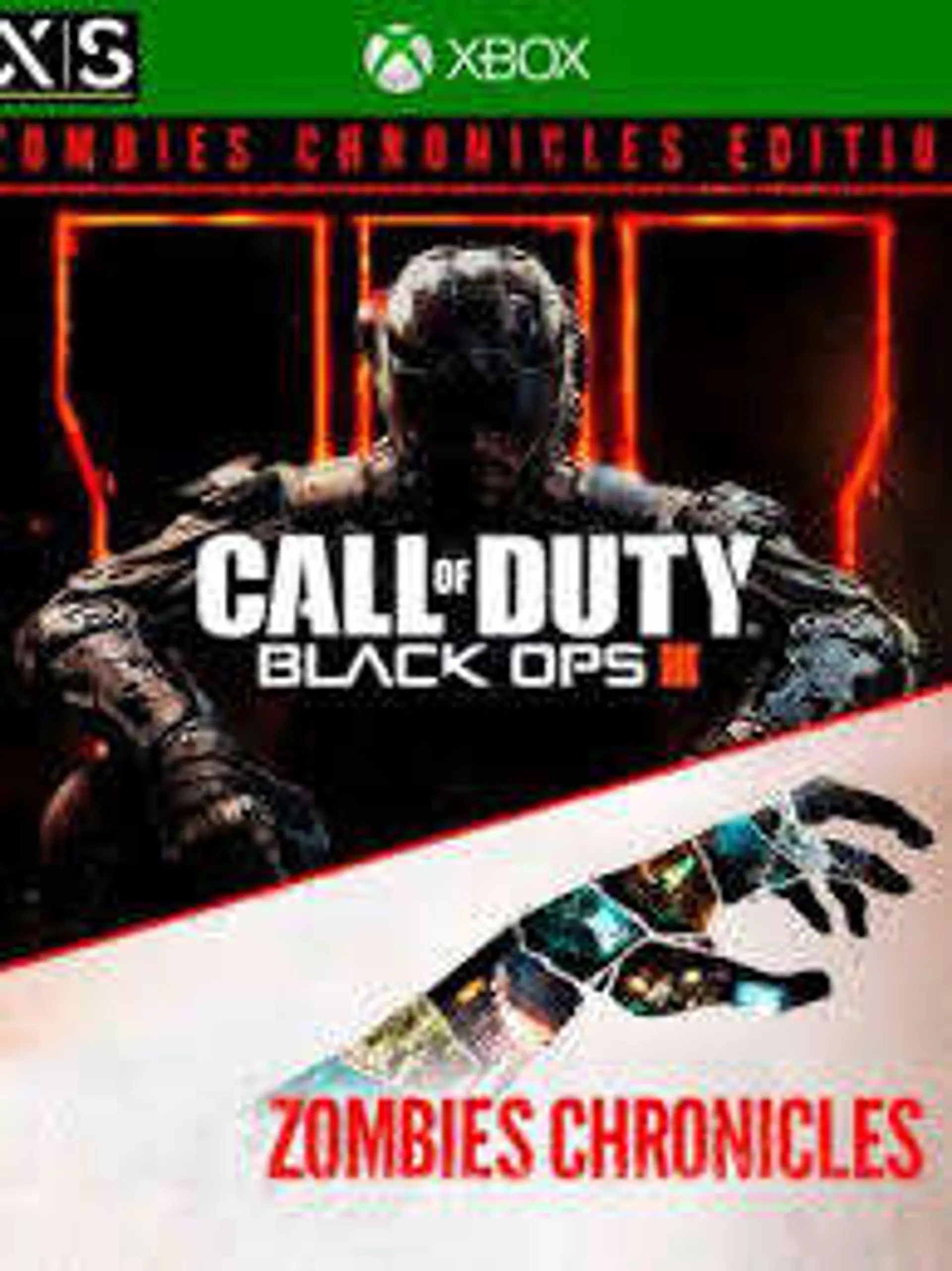 call of duty black ops 3 zombies chronicles xbox series/xbox one 1