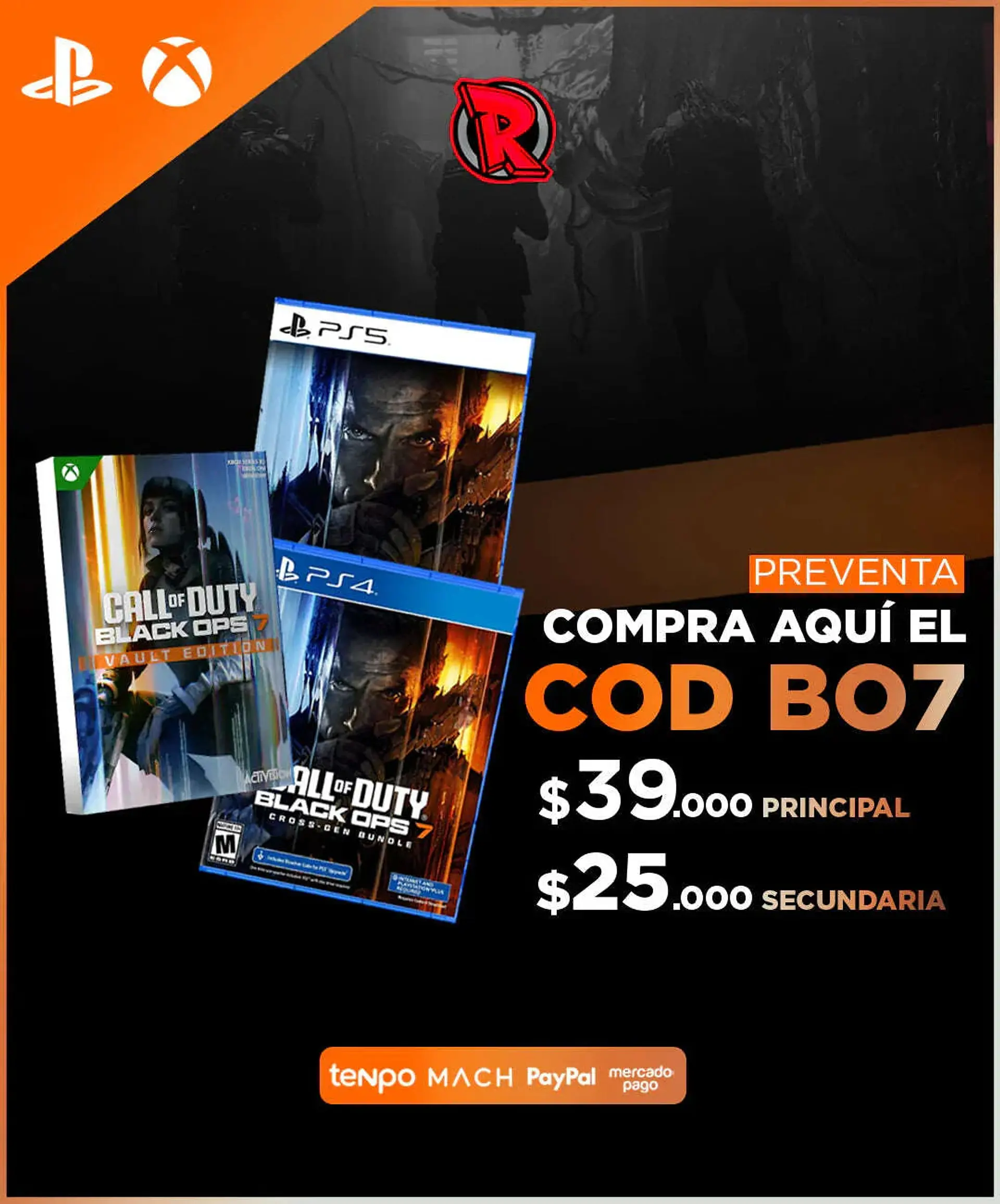 Call of duty black ops 7 PS4/PS5/XBOX 1