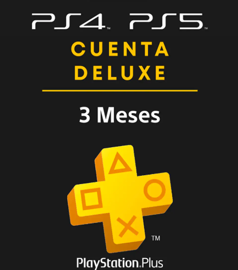 PS PLUS 3 MESES DELUXE PS4/PS5 1