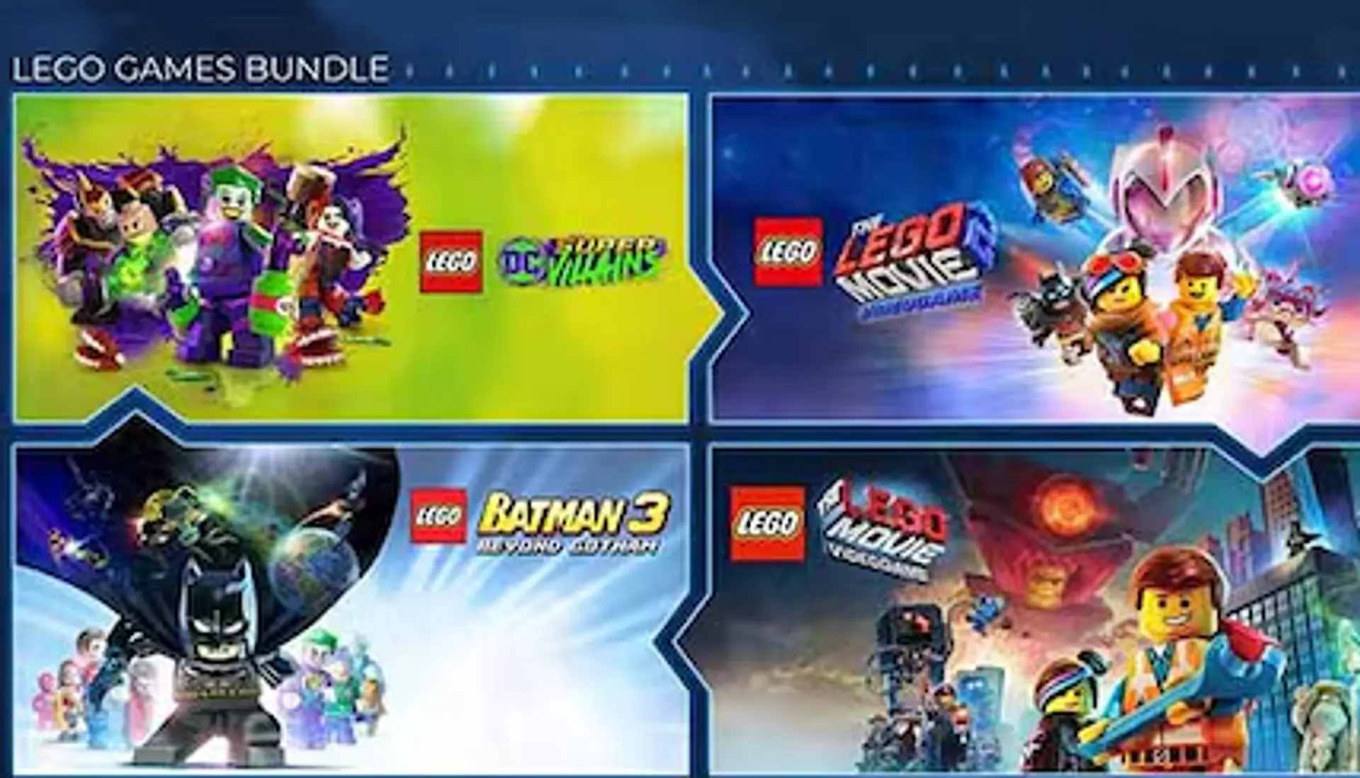 PACK LEGO 4X1  1