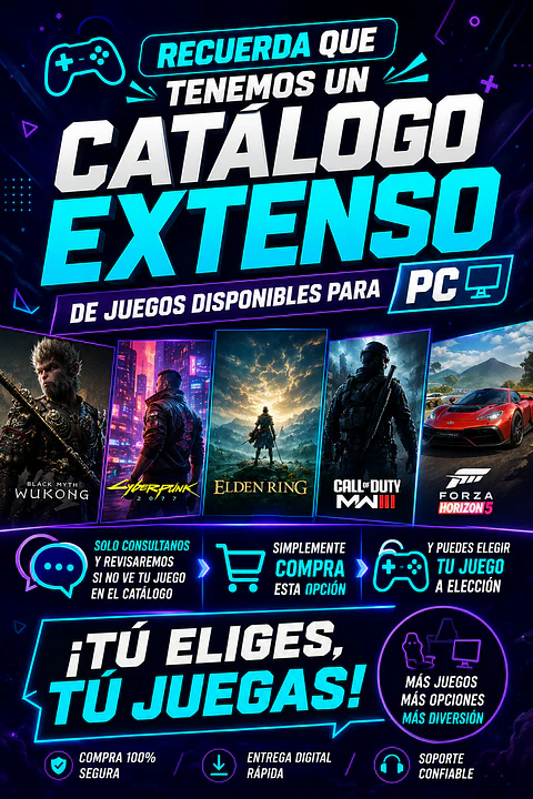 JUEGO A ELECION (TU LO ELIGES DIRECTAMENTE)