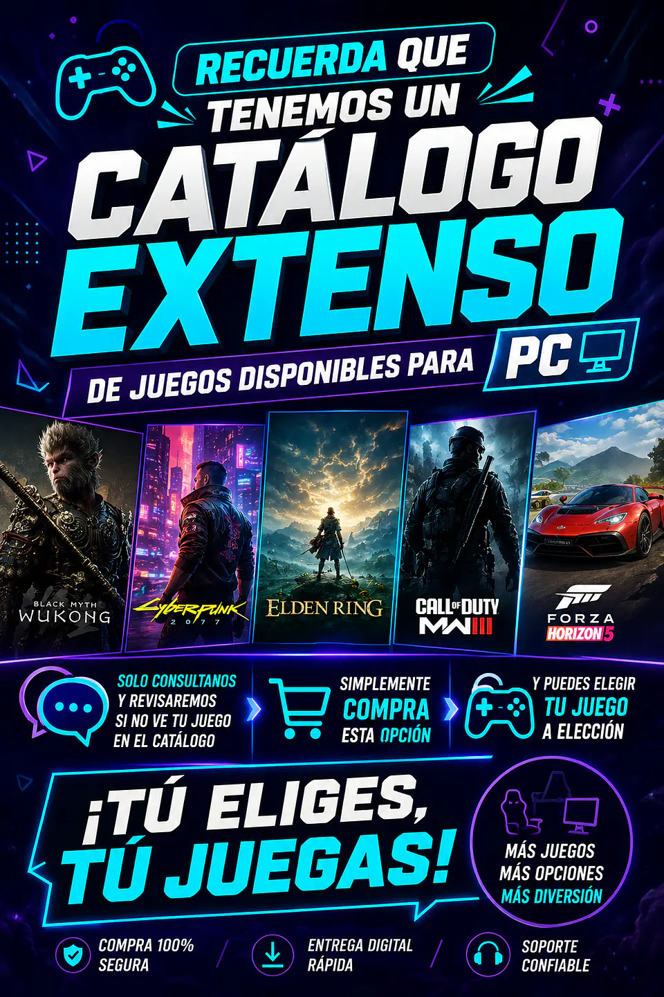 JUEGO A ELECION (TU LO ELIGES DIRECTAMENTE) 1