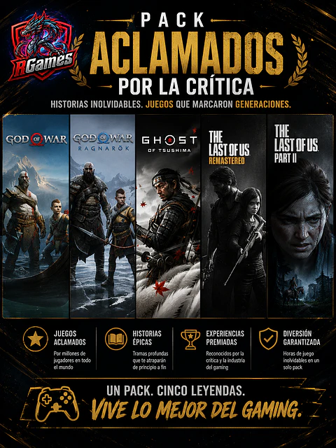 PACK ACLAMADOS POR LA CRITICA 