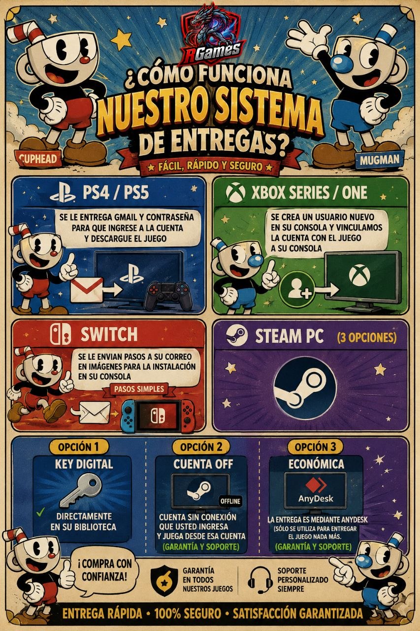 COMO ENTREGAN LOS JUEGOS?🚨