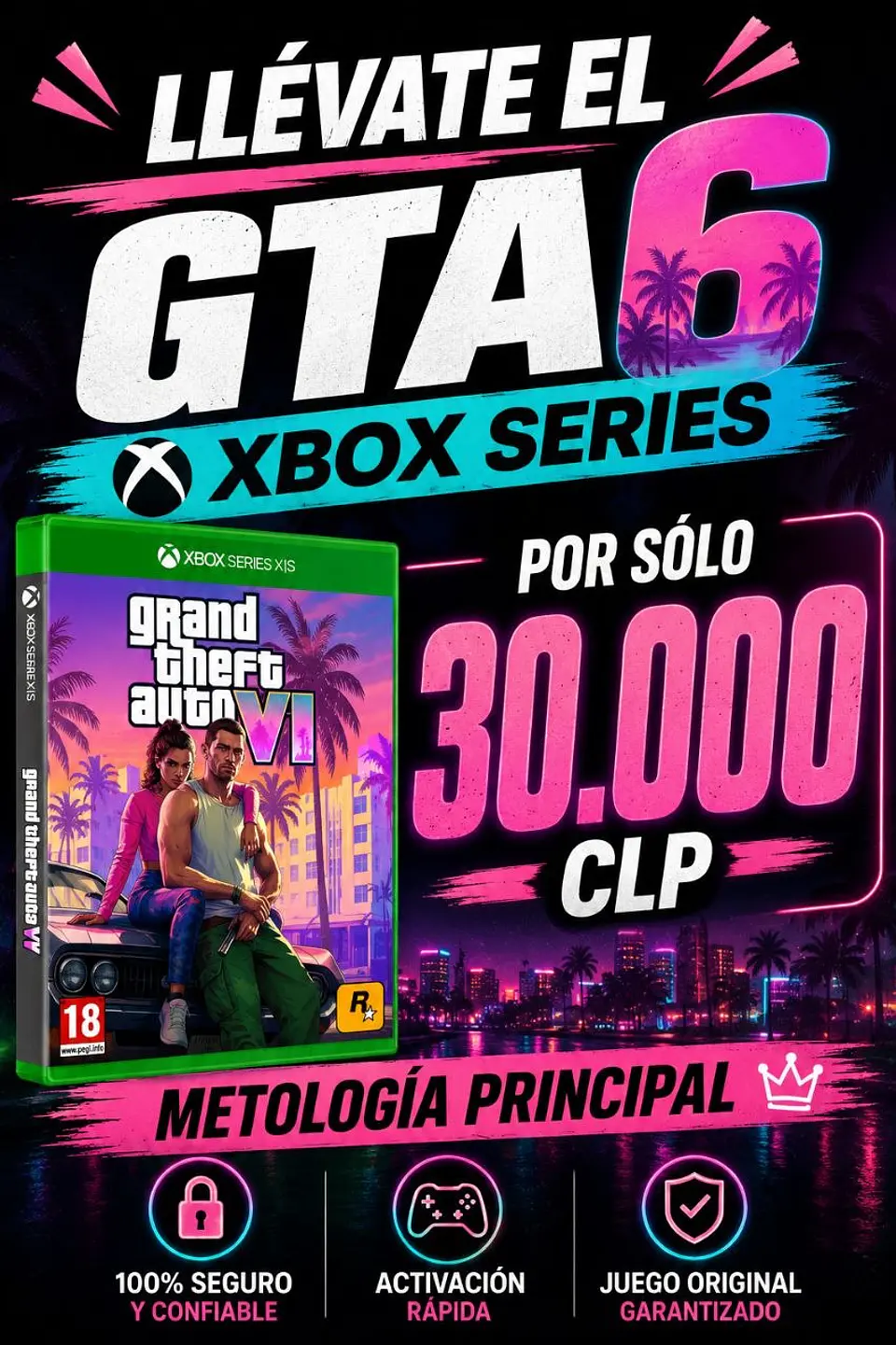 GTA 6 XBOX SERIES PROMOCION 1