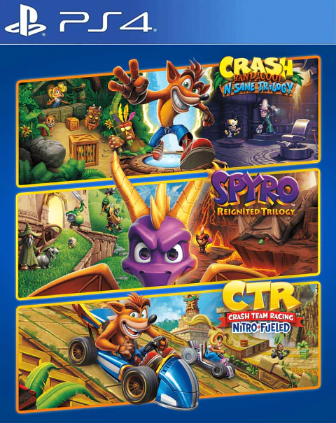PACK CRASH + SPYRO