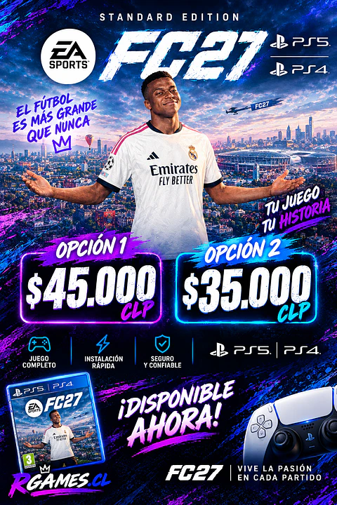 FC 27 STANDARD EDITION PS4 Y PS5 