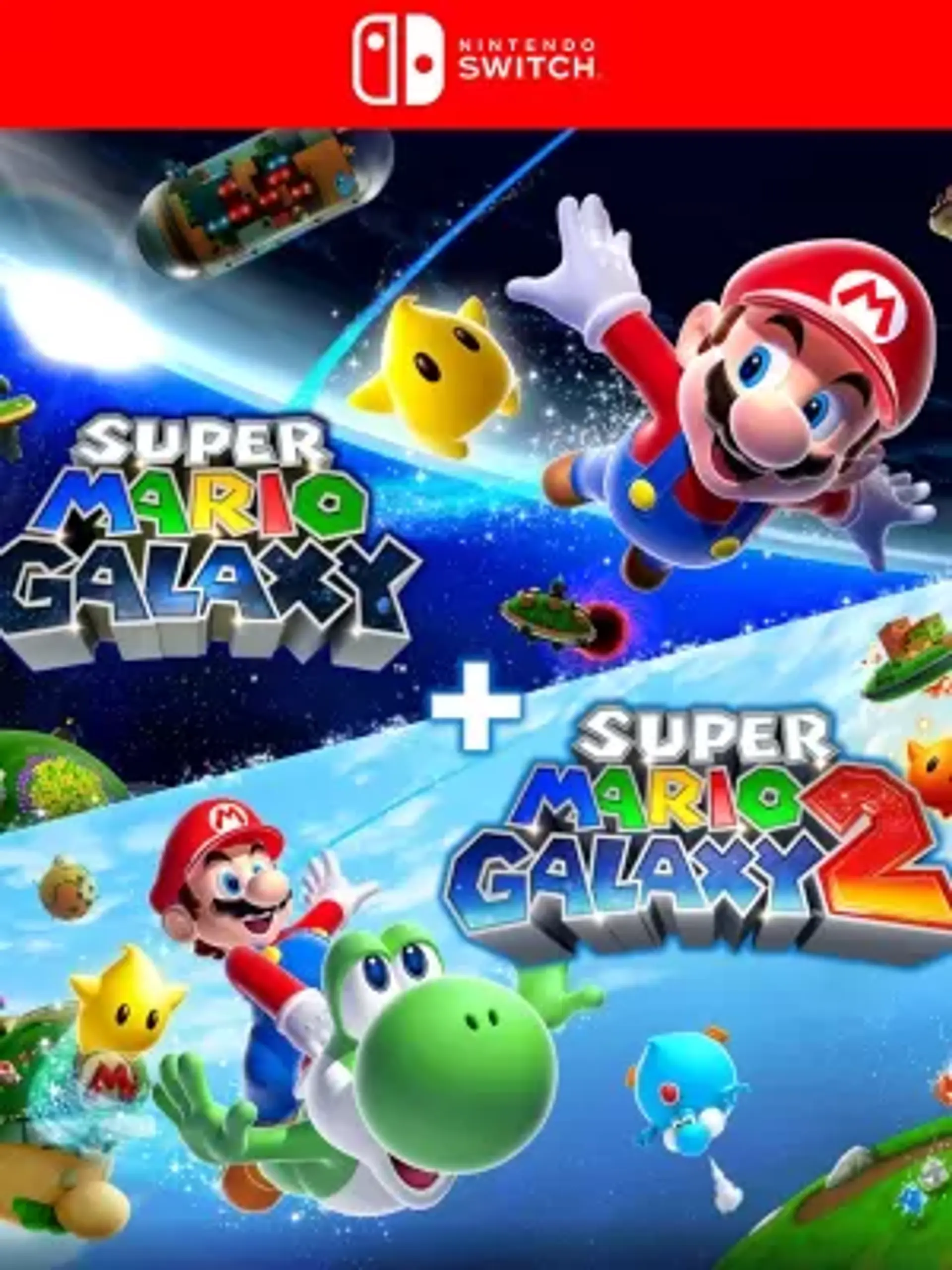 Super Mario Galaxy + Super Mario Galaxy 2 1