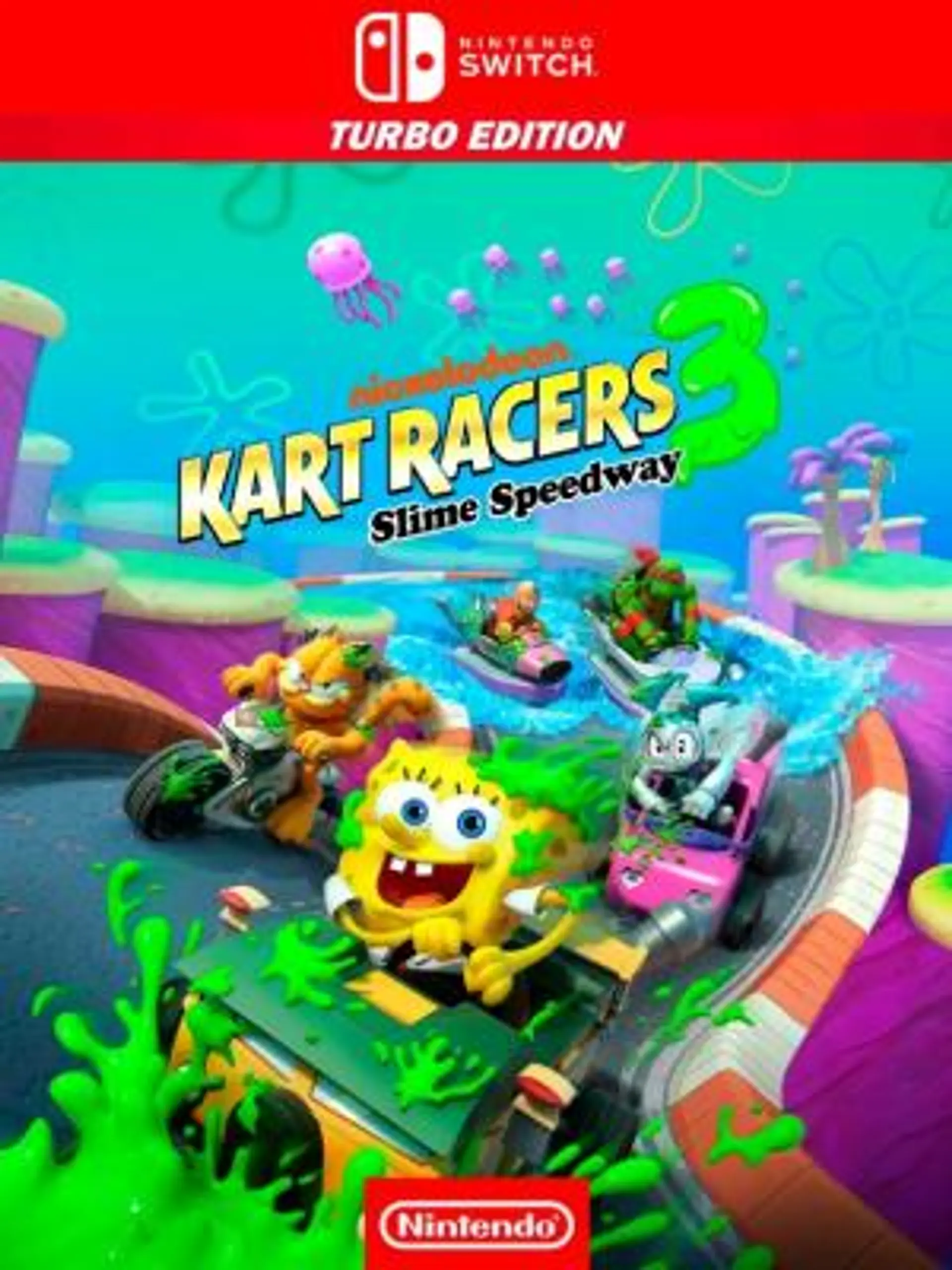 kart racers slime Speedway nintendo swich 1 y 2 1