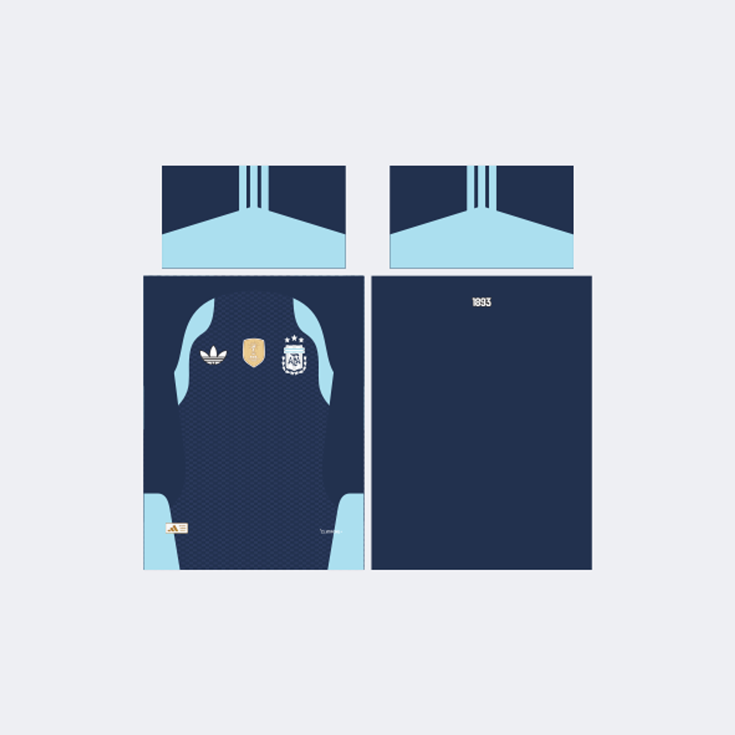 Camiseta Argentina Entrenamiento 2026 1