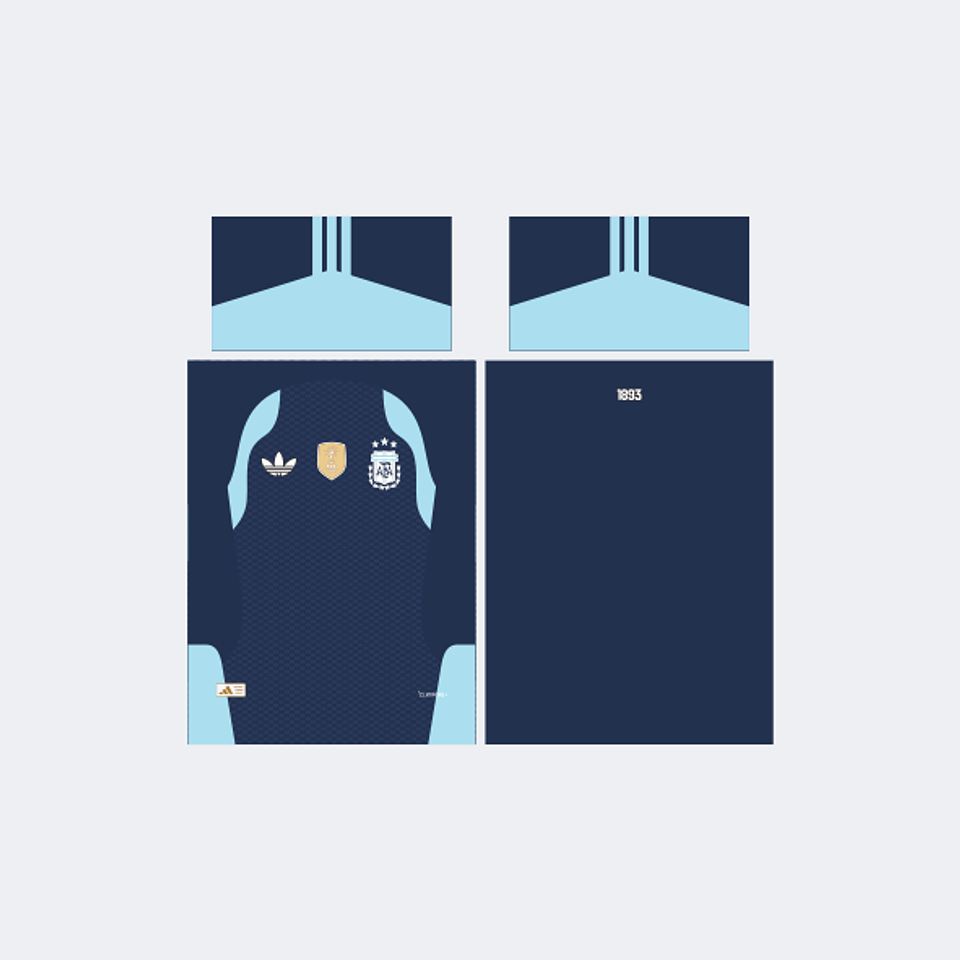 Camiseta Argentina Entrenamiento 2026 1