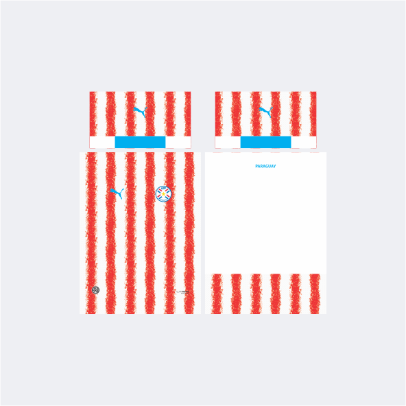 Camiseta Paraguay 2026 1