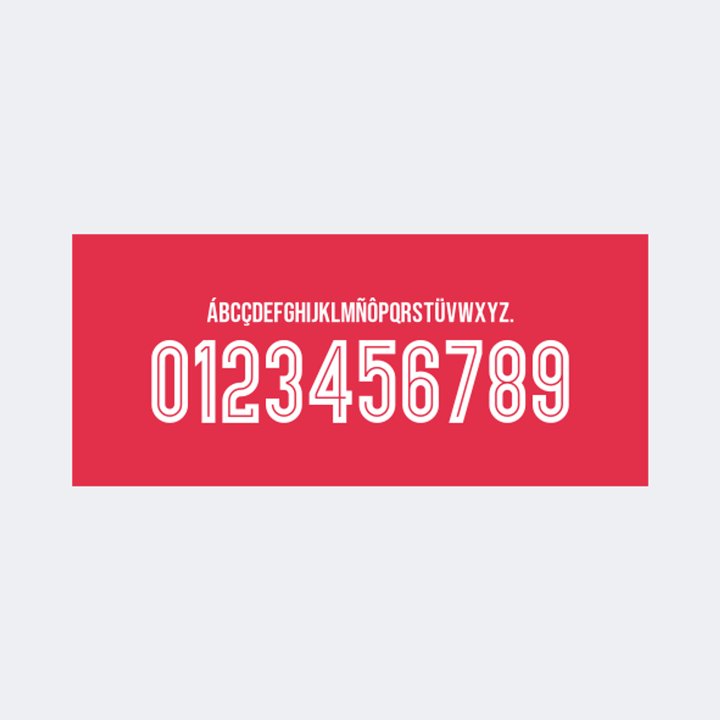 Tipografía Sport Huancayo 2026 1