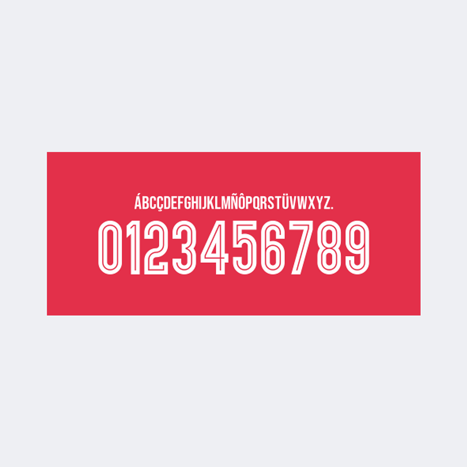 Tipografía Sport Huancayo 2026 1