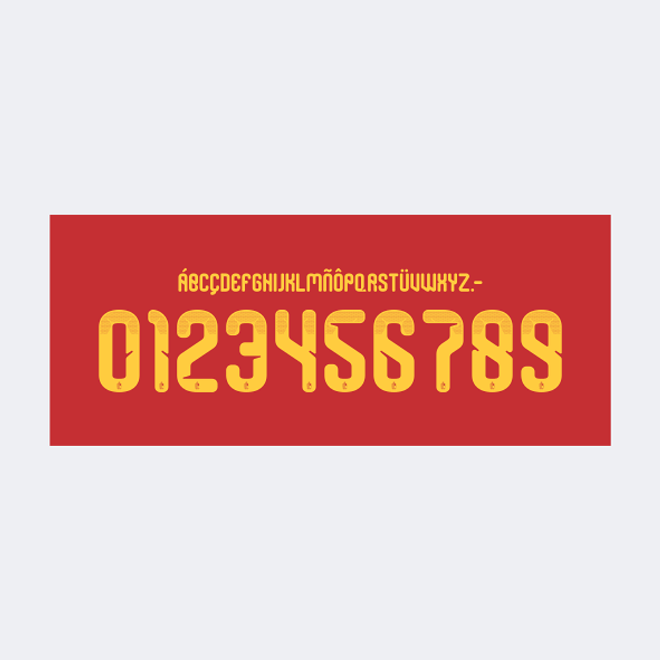 Tipografía Bélgica 2026 1