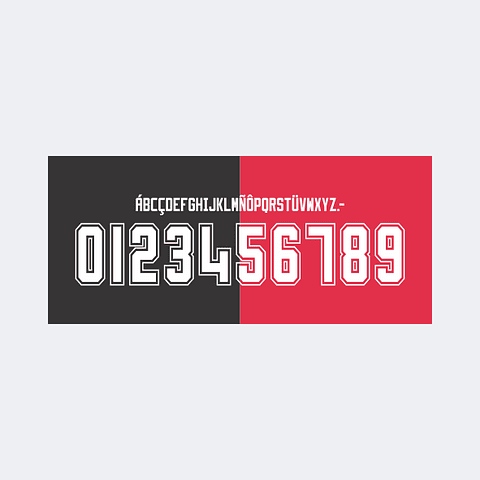 Tipografía FBC Melgar 2026