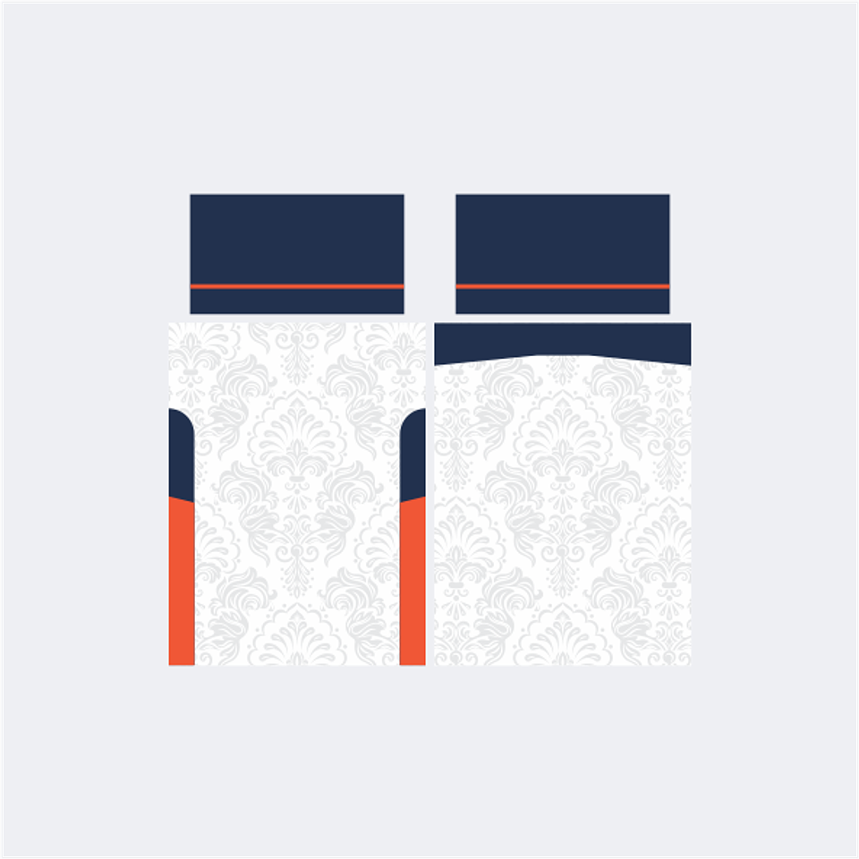 Camiseta Floral Plomo Blanco 1