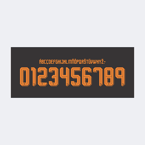 Tipografía Perú Away Kit 2026