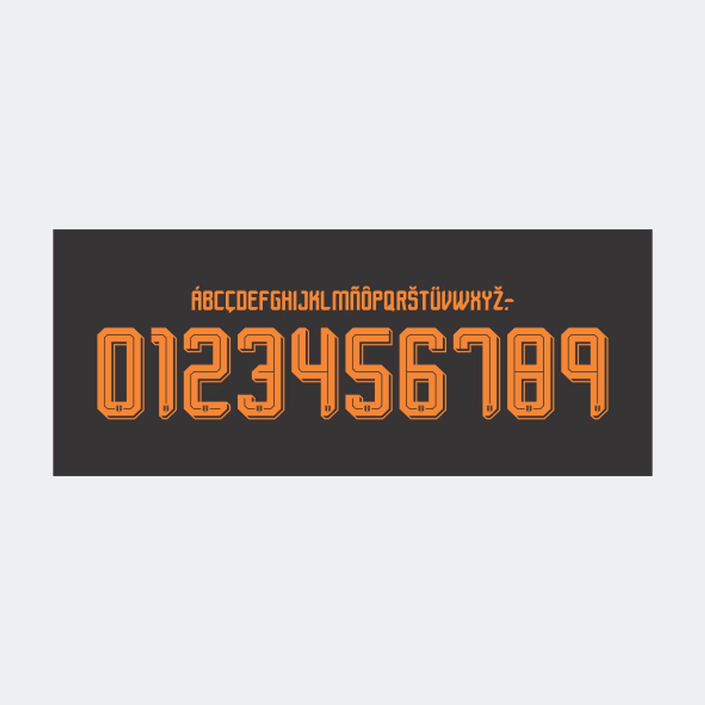 Tipografía Perú Away Kit 2026 1