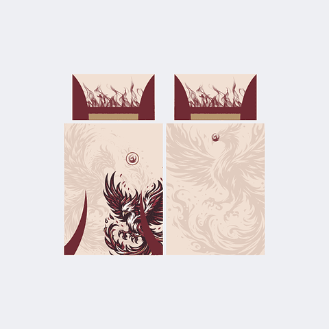 Camiseta Fenix Crema Guinda InterClasse 2025