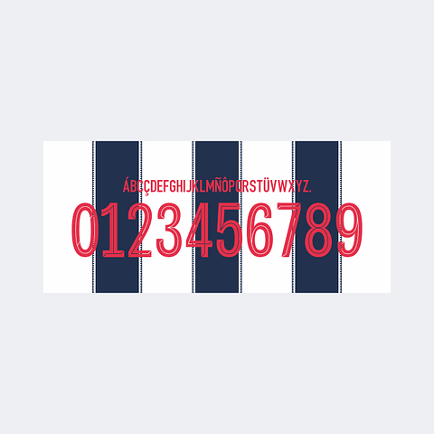 Tipografía Alianza Lima 2026