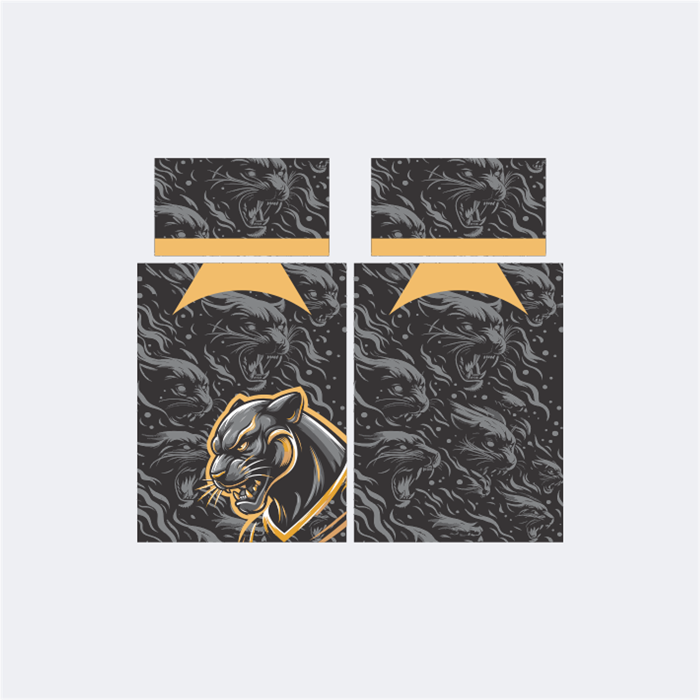 Camiseta Pantera Dorado InterClasse 2024 1