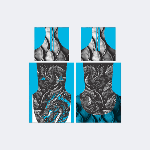 Camiseta Dragón Turquesa InterClasse 2024