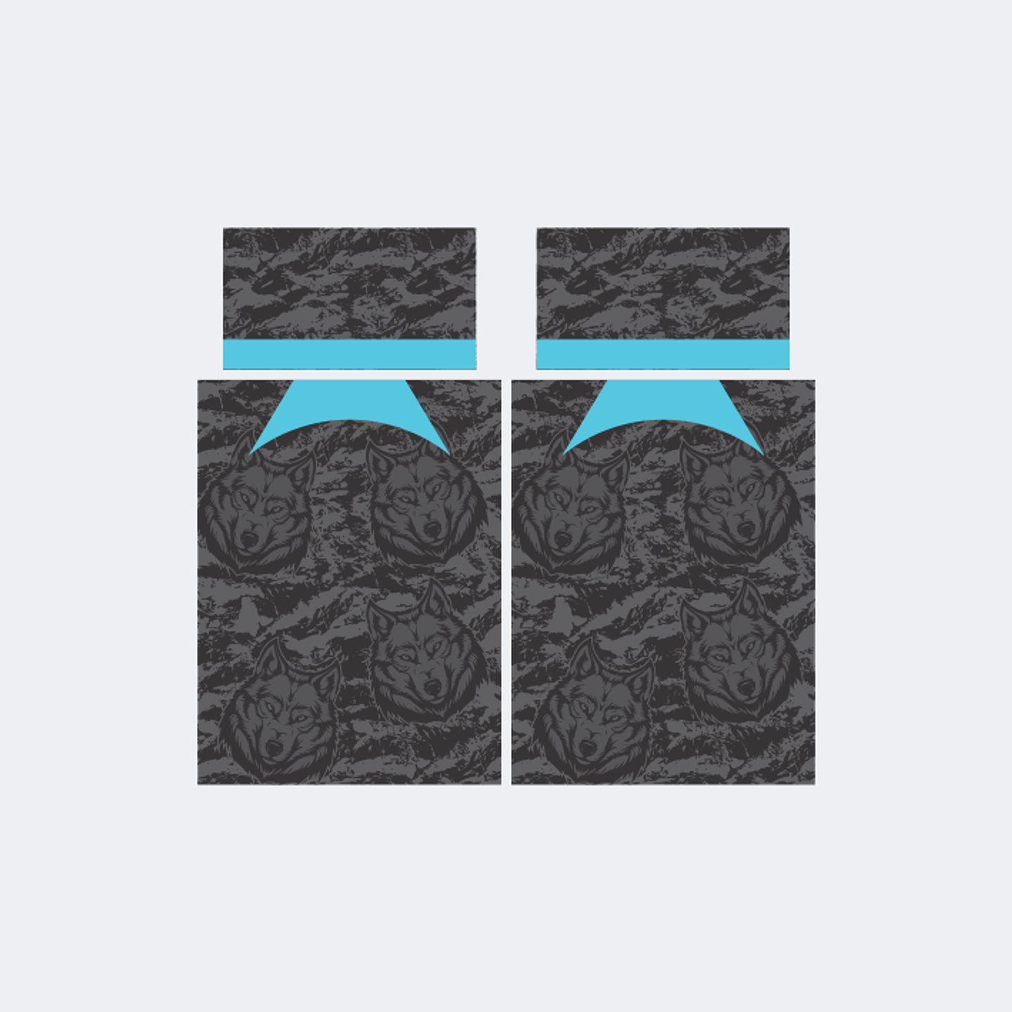 Camiseta Lobo Negro Plomo InterClasse 2024 1