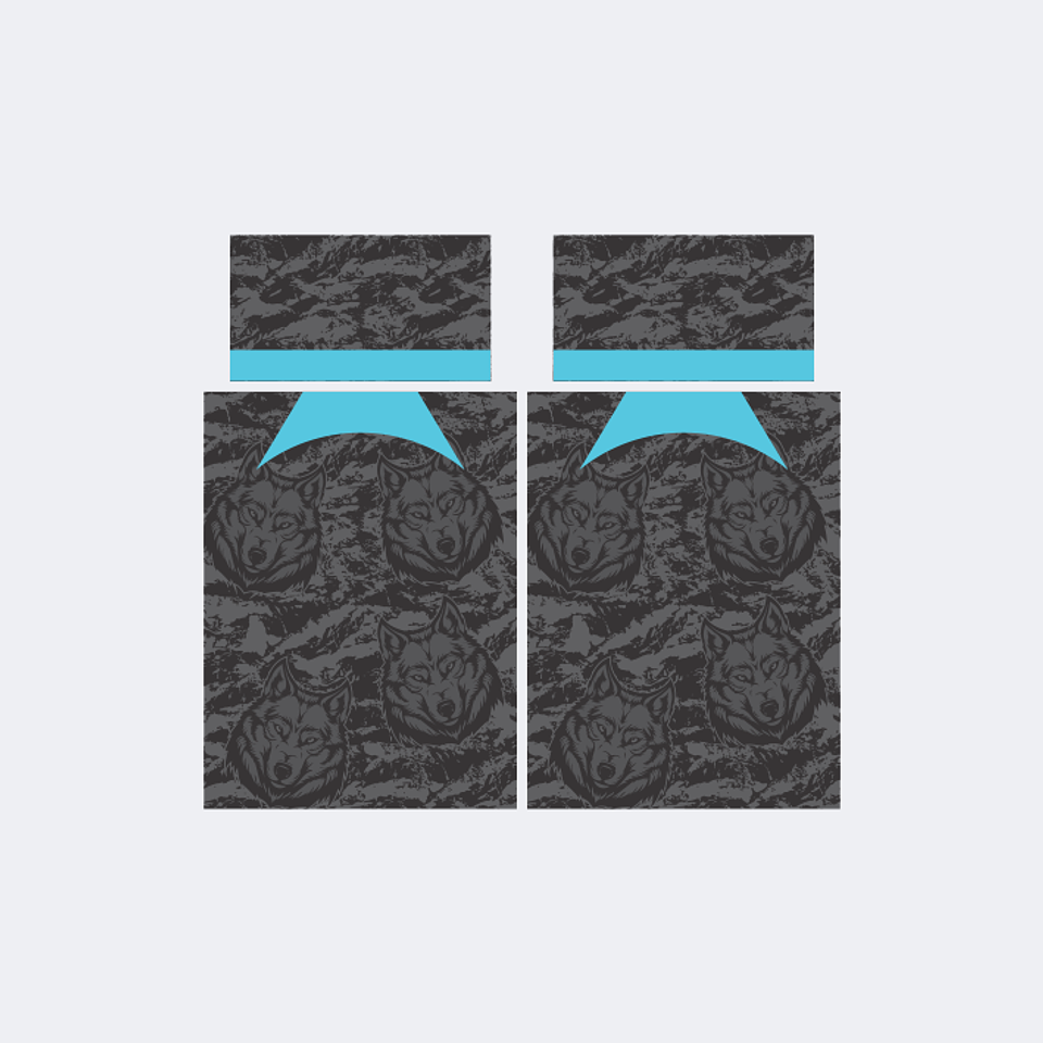 Camiseta Lobo Negro Plomo InterClasse 2024 1