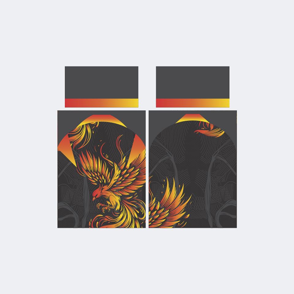 Camiseta Águila Naranja Degrade InterClasse 2024 1