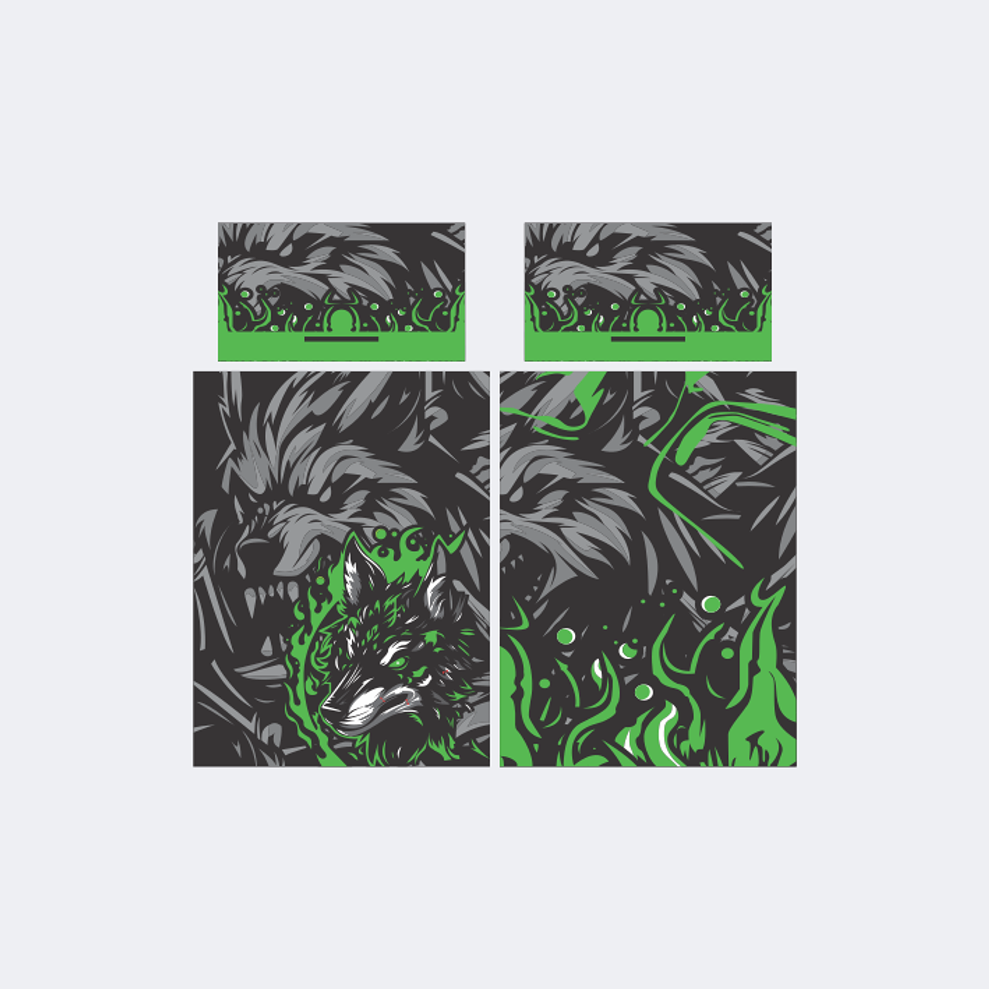 Camiseta Lobo Verde InterClasse 2024 1