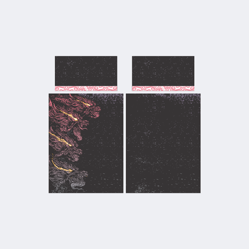 Camiseta Dragón Rojo Negro InterClasse 2024 1