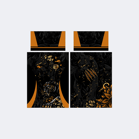 Camiseta Pantera Dorado Negra InterClasse 2024