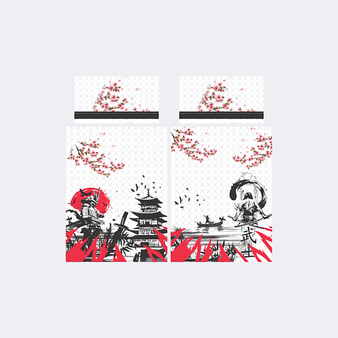 Camiseta Samurái Blanco floral InterClasse 2025