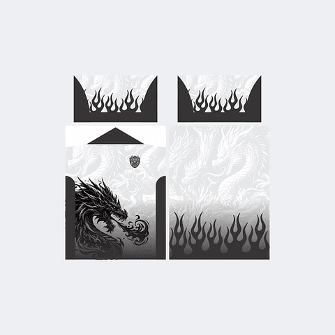 Camiseta Dragón Plomo Plata InterClasse 2025